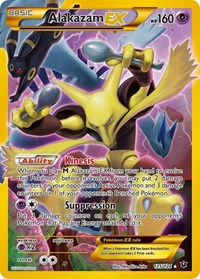 Pokemon XY - Fates Collide Alakazam EX (Secret)