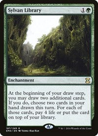 MTG Eternal Masters Sylvan Library