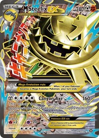 Pokemon XY - Steam Siege M Steelix EX (Full Art)
