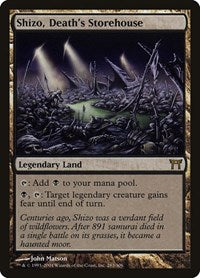 MTG Champions of Kamigawa Shizo, Death's Storehouse