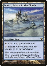 MTG Saviors of Kamigawa Oboro, Palace in the Clouds