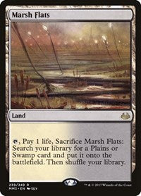 MTG Modern Masters 2017 Marsh Flats