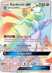 pokemon SM - Burning Shadows Gardevoir GX (Secret)