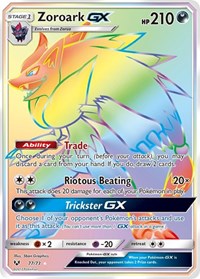 pokemon Shining Legends Zoroark GX (Secret)