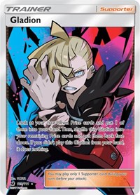 Pokemon SM - Crimson Invasion Gladion (Full Art)