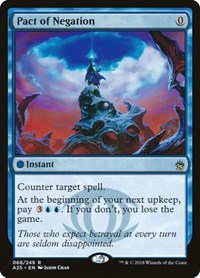 MTG Masters 25 Pact of Negation