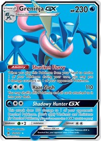 pokemon SM - Forbidden Light Greninja GX (Full Art)