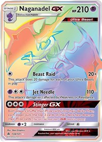 Pokemon SM - Forbidden Light Naganadel GX (Secret)
