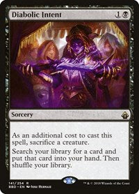 MTG Battlebond Diabolic Intent