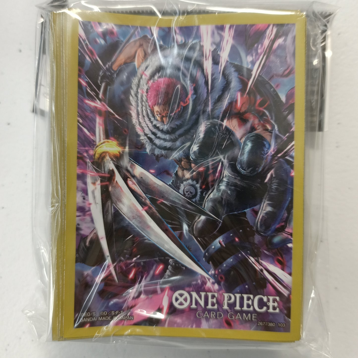One Piece Card Game: Deck Sleeves (Katakuri)