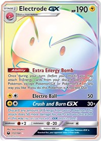 pokemon SM - Celestial Storm Electrode GX (Secret)