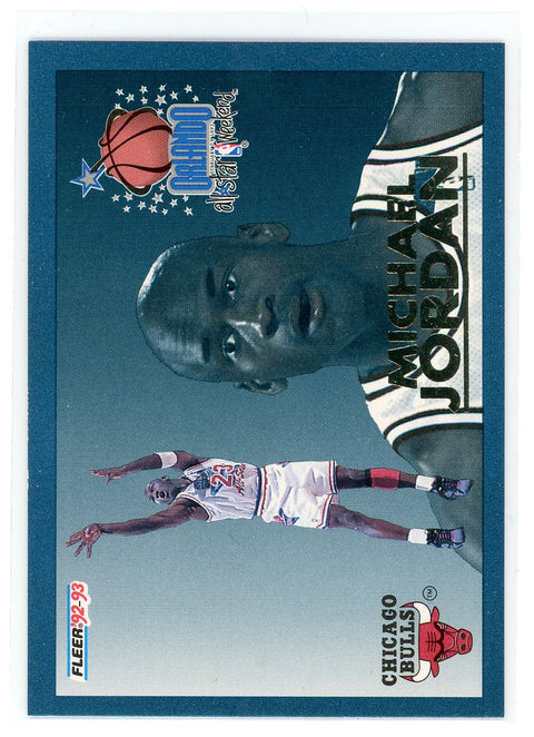 1992-93 Fleer #6 Michel Jordan
