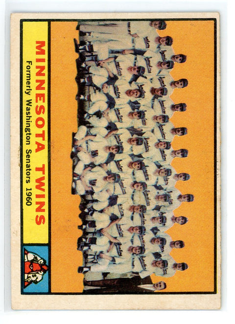 1961 Topps #542 Minnesota Twins