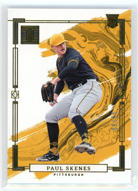 2024 Panini Impeccable #40 Paul Skenes Rookie Yellow /30
