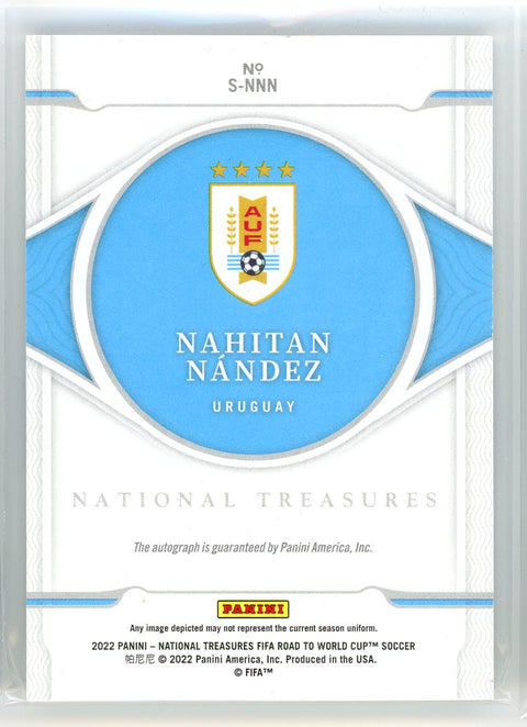 2022 Panini National Treasures #S-NNN Nahitan Nandez National Treasures /99