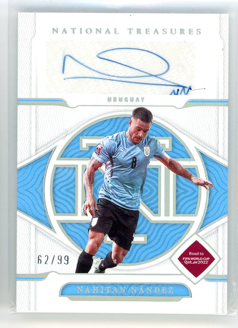 2022 Panini National Treasures #S-NNN Nahitan Nandez National Treasures /99