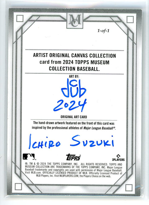 2024 Topps Museum Ichiro Suzuki Canvas Collection /1