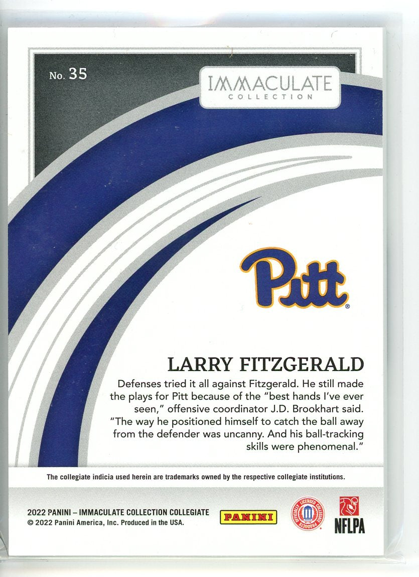 2022 Panini Immaculate #35 Larry Fitzgerald /99