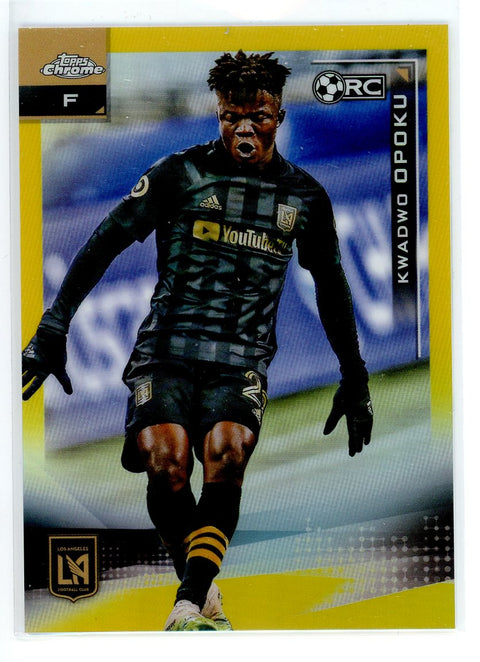 2021 Topps Chrome #160 Kwadwo Opoku Gold /50