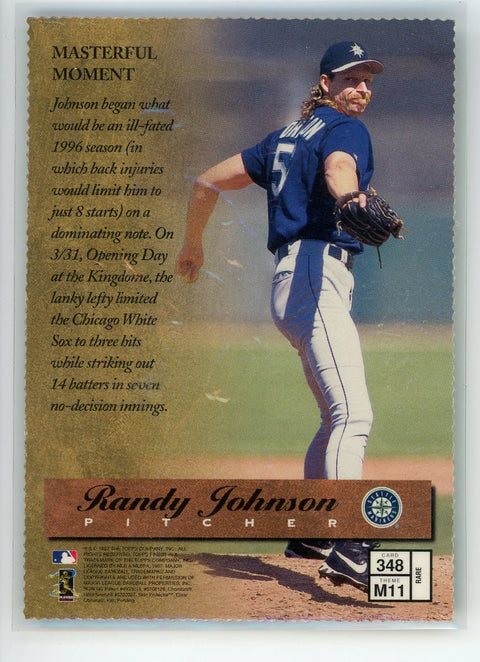 1997 Finest #348 Randy Johnson
