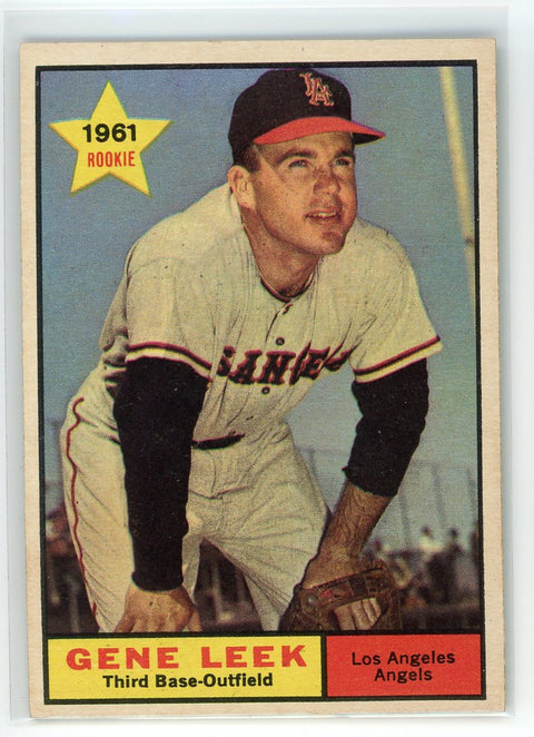 1961 Topps #527 Gene Leek