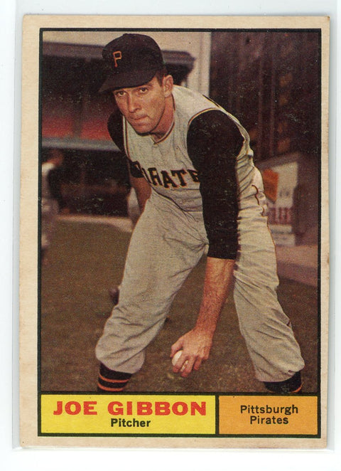 1961 Topps #523 Joe Gibbon