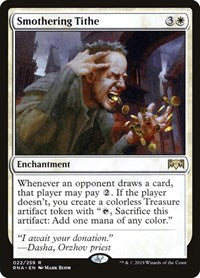 MTG Ravnica Allegiance Smothering Tithe