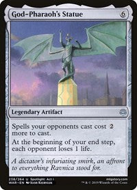 MTG War of the Spark God-Pharaoh's Statue