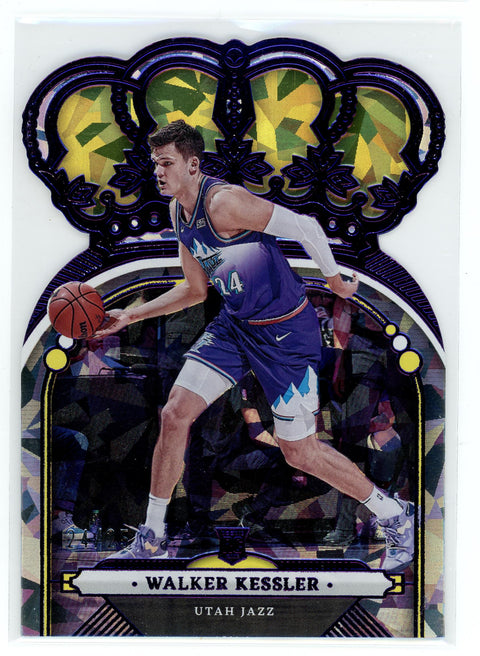 2022-23 Panini Crown Collection #2 Walker Kessler Purple Crystal /25