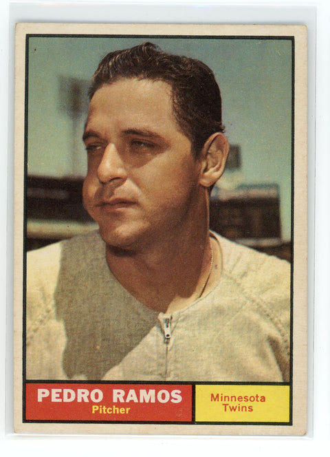 1961 Topps #528 Pedro Ramos