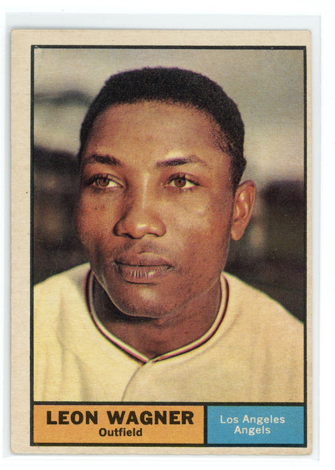 1961 Topps #547 Leon Wagner