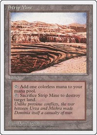 MTG Fourth Edition Strip Mine
