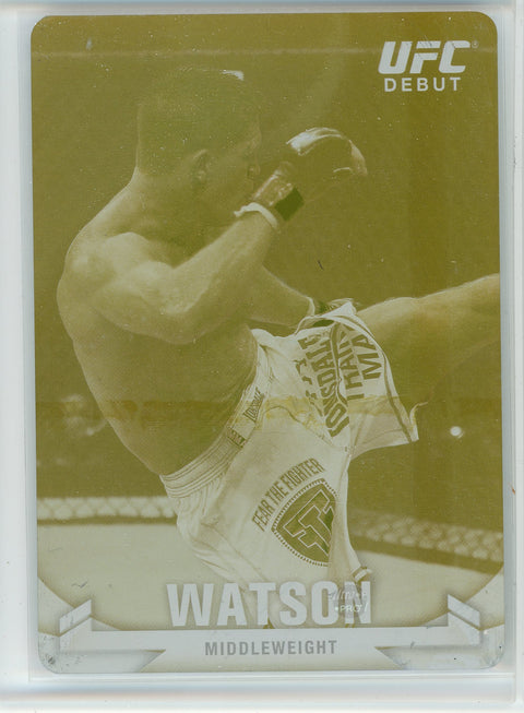 2013 Topps ##53 Tom Watson Yellow Printing Plate /1