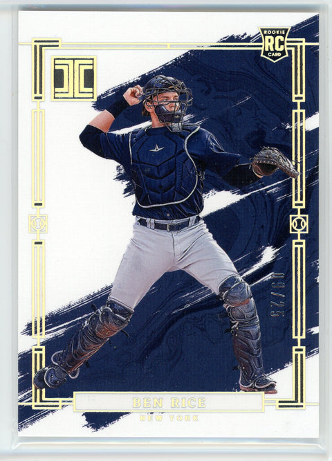 2024 Panini Impeccable #85 Ben Rice