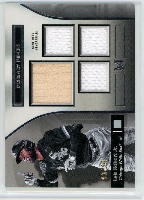 2024 Topps Museum Collection #SPPQ-LR Luis Robert Jr. Quad Relics /99