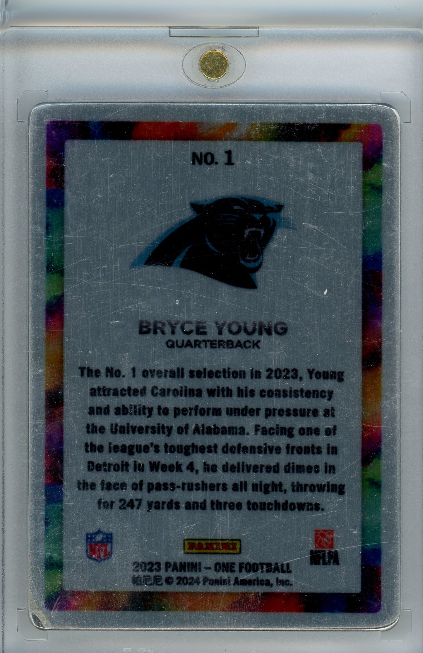 2023 Panini One #1 Bryce Young