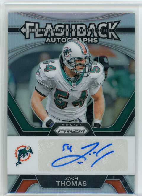 2023 Panini Prizm #FA-ZT Zach Thomas Flashback Autographs /100