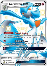 pokemon Hidden Fates: Shiny Vault Gardevoir GX