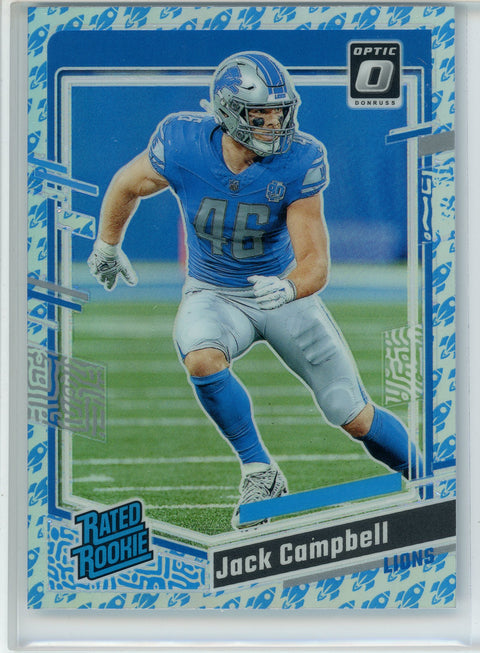 2023 Donruss Optic #235 Jack Campbell Rocket Prizm
