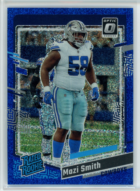 2023 Donruss Optic #228 Mazi Smith Blue Glitter