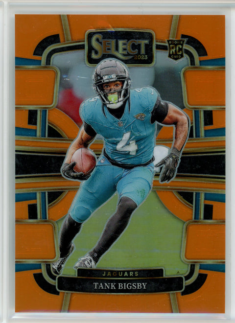 2023 Panini Select #47 Tank Bigsby Orange Prizms #/49