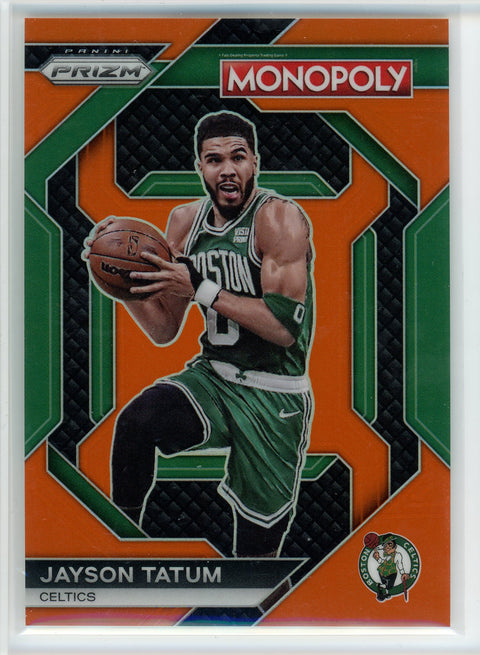 2023-24 Panini Monopoly #PS2 Jayson Tatum Orange Prizm /124