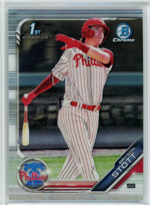 2019 Bowman Draft #BDC-79 Bryson Stott Chrome Refractor
