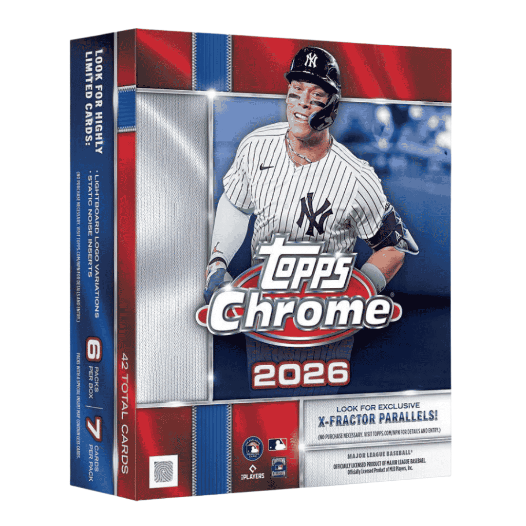 Topps Chrome 2026 Baseball Mega Box