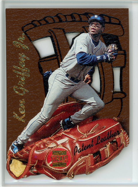 1997 Stadium Club #PL5 Greg Maddux Patent Leather