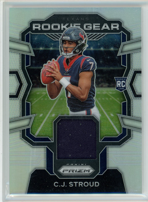 2023 Panini Prizm #RG-CJS C.J. Stroud Rookie Gear