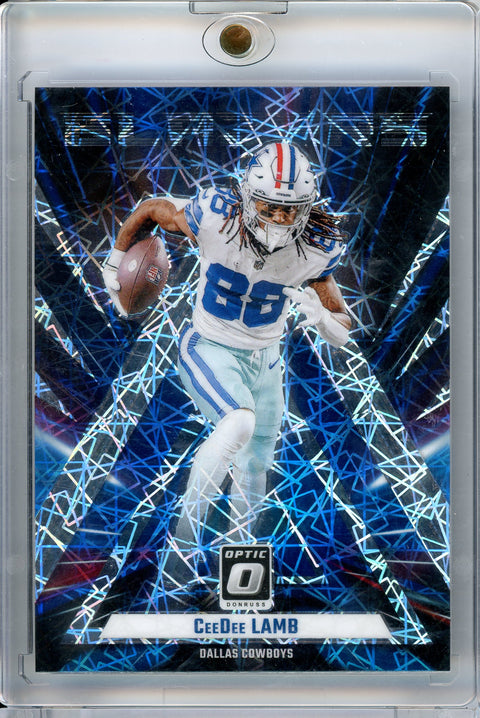 2023 Donruss Optic #12 CeeDee Lamb Blazers Laser Prizm