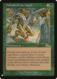 MTG The List Reprints Defense of the Heart