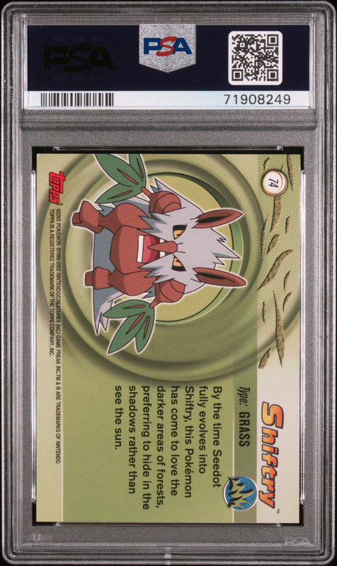 2003 Topps Pokemon Advanced #74 Shiftry Advanced PSA 10