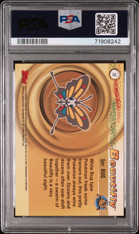 2003 Topps Pokemon Advanced #18 Beautifly Advanced PSA 10